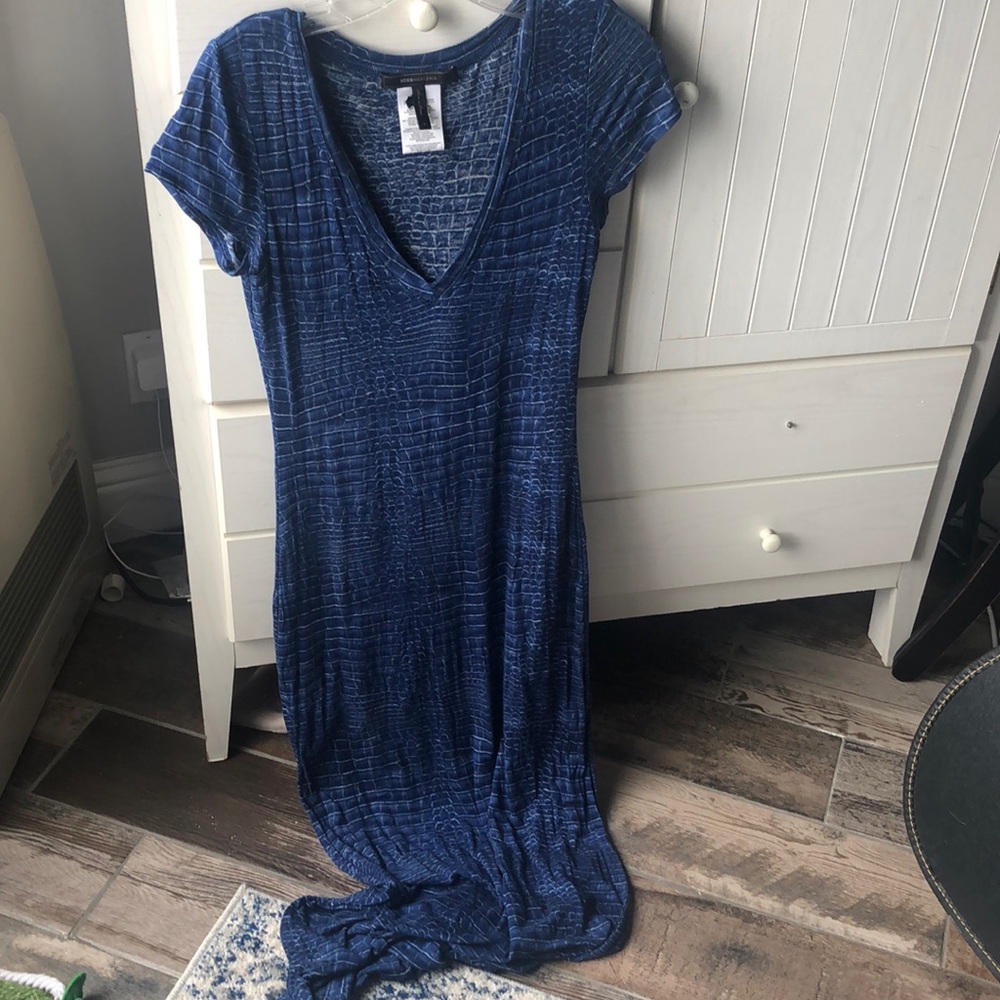 BCBG Blue Maxi Dress